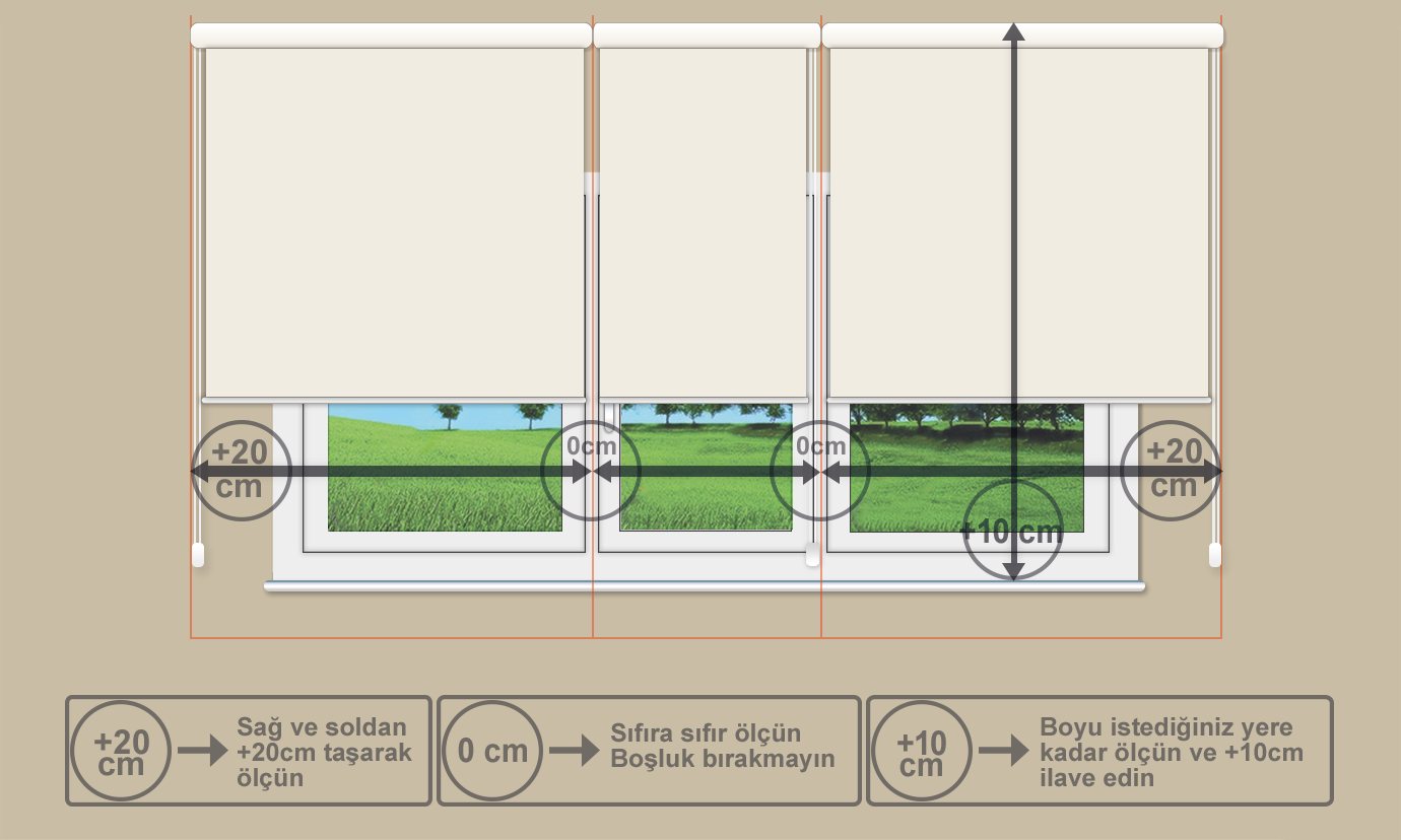Stor Perde Ölçüsü Nasıl Alınır.